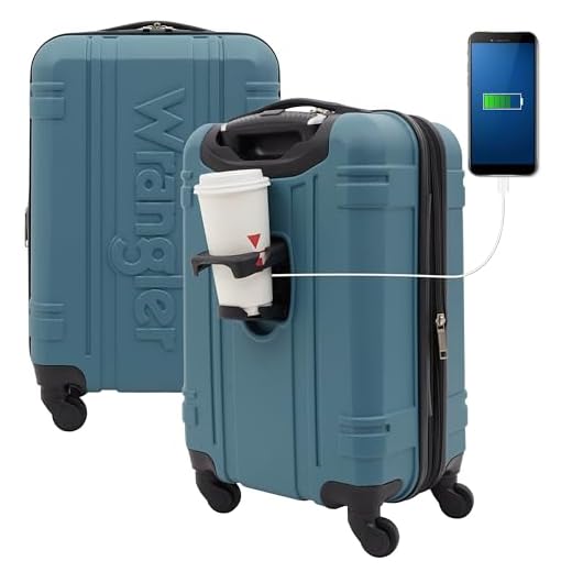 How many luggage can you take on kuwait airline Wrangler Astral Hardside 20-Inch Carry-On