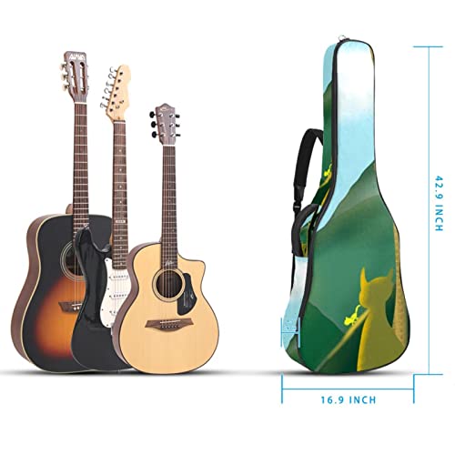 Housse de protection imperméable pour guitare acoustique Motif chat de forêt Épaisseur 1 cm, Multicolore 06, 42.9×16.9×4… - Les Beatles, Paul McCartney, John Lennon, RIngo Starr, George Harrison Housse de protection imperméable pour guitare acoustique Motif chat de forêt Épaisseur 1 cm, Multicolore 06, 42.9x16.9x4… – Image 6