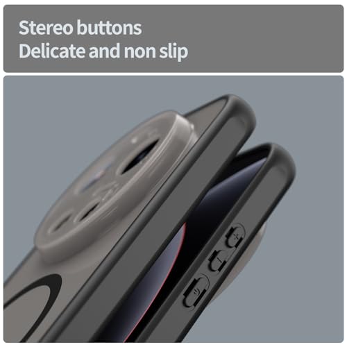 Image of Compatible with Xiaomi 17 Ultra Case Cover,Compatible with MagSafe,Anti-Fall,Compatible with Xiaomi 17 Ultra 5G 25128PNA1C Cell Protective Phone Case Black