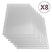 Produktbild vidaXL 8x Polycarbonatplatte Doppelstegplatten Hohlkammerplatten Polycarbonat Stegplatten Hohlkammerplatte Doppelstegplatte 6mm 140x61cm