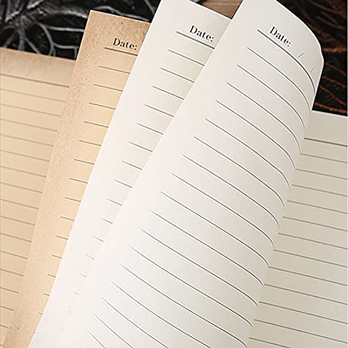 Xinmier New Retro Notebook Custom Pu Notebook Custom Travel Diary, Record Book, Meeting Book, Embossed Design #TOP4