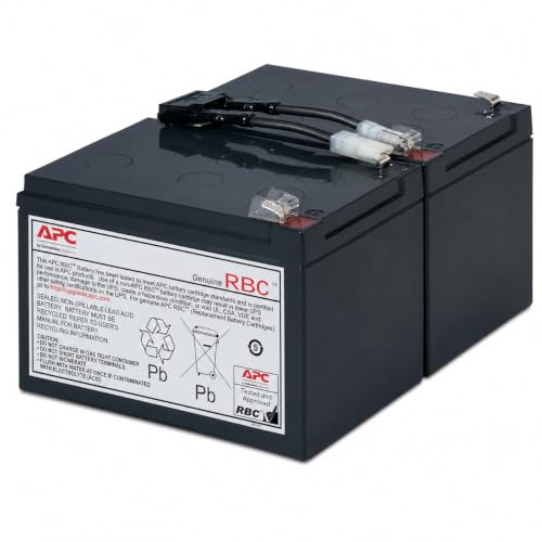 APC UPS Battery Replacement, RBC6 Smart-UPS SMT1000, SMC1500, SMT1000C, SMT1000US, SU1000, SU1000BX120, SUA1000US, SUA1000 - image 1