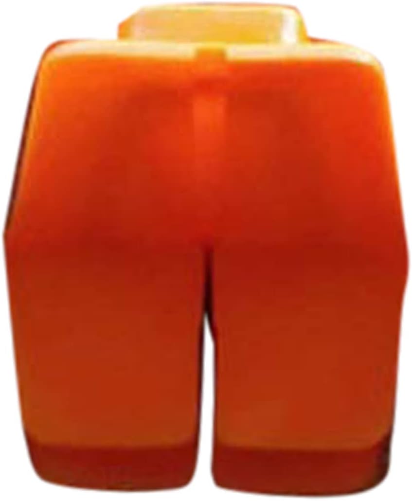 Brick Line Block (Pack of 12), line Blocks to Help Straight Brick Laying, 12 Orange line Blocks Posted Quickly