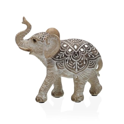 Versa Figura Decorativa Elefante 6,5 x 14 x 15,5 cm