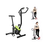 AFYH Bicicletas estáticas y de Spinning para Fitness, Asiento Ajustable y Bicicleta de Ejercicios de Resistencia en el hogar para Adelgazar y Quemar Grasa Equipos de Gimnasia