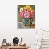 Paint by Numbers for Adults, Easy Drawing DIY Oil Canvas Painting Kits with Brushes, Acrylic Pigment@ — Still Life with zinnias in a Ginger Pot by Floris verster 1910, by Floris Verster #3