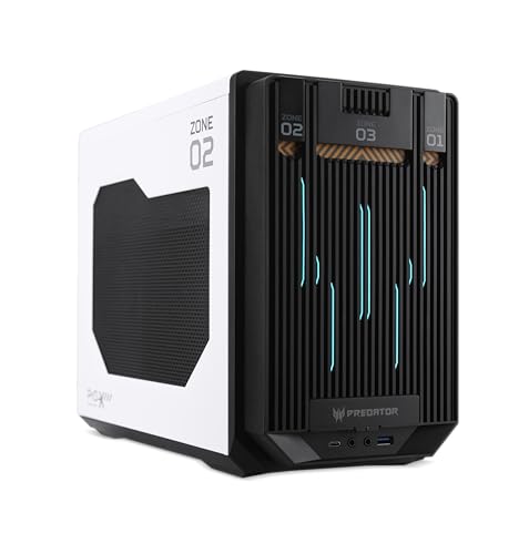Acer Predator MI900 Boîtier de Jeu, Puissance de Refroidissement inégalée dans Un boîtier Compact de 15,4 l