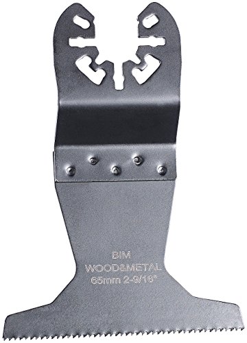 AGT Professional Sägeblatt: Bimetall-Tauchsägeblatt für Multitools, 65 mm, HSS, Schnellspannung (Multitool Zubehör) Cover