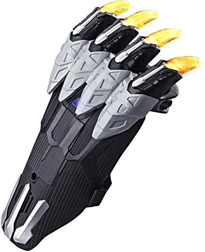 Avengers Marvel Black Panther Vibranium Power FX Claw with Motion-Activated Sound and Light FX for Role-Play and Costume Dress Up