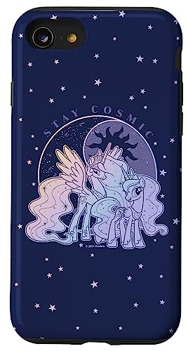 Coque pour iPhone SE 2020 7 8 My Little Pony Cosmic Ponies