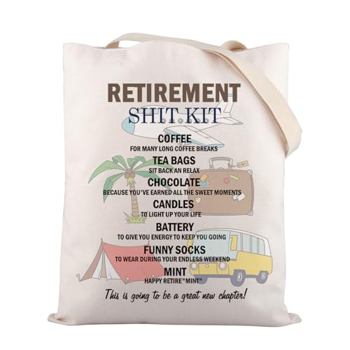 Zuo Bao Retired Life Gift Retirement Survival Kit Tote Bag Leaving Job Gift Colleague Leaving Employee Appreciation