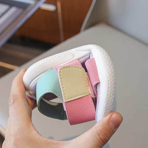 IWIHMIV Boys Girls Sandals Summer Outdoor Athletic Kids Sport Water Shoes Girls Comfortable Flat Non Slip Sandals4