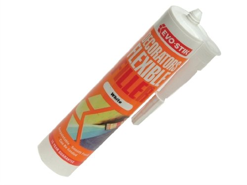 Decorators Flexible Acrylic Filler - White C20(EVOSTIK 112926)