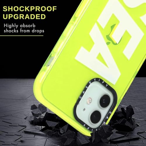 Image of for iPhone 16 Plus SEA Case Transparent, Grip Case Silicon Slim Fit Shock-Absorbing TPU Bumper & Anti-Yellowing Clear Protective Back Cover for iPhone 16 Plus (Yellow, 01)