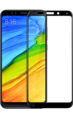 Image of KC PRODUCTS Tempered Glass Screen Protector Compatible For Redmi MI Note 5 Full Screen Coverage (Except Edge to Edge) and Free Complete Easy Installation kit