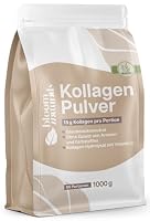 Bloom Naturals Beauty Supplements – Grassgefüttertes Collagen Pulver – 1 kg (1000g) Peptide Typ 