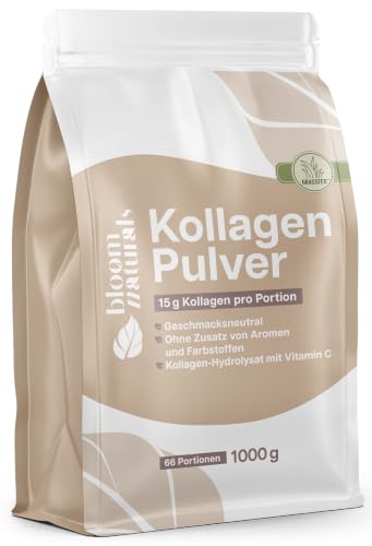 Grasgefüttertes Collagen Pulver – 1 kg (1000g) Peptide Typ 1 & 3 – Ansicht 1