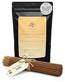 Incensera Set d’Encens Naturel – 100 encens Baton (5x20)   Frankincense, Bois de Santal, Nag Champa Encens, Jasmin & Musc Ambré – Longue Combustion – Méditation, Yoga, Relaxation