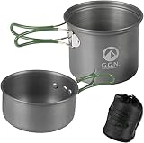 Go! Go! Nature! - Olla de aluminio para Camping
