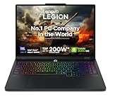 Lenovo Legion Pro 5 2025, Intel Core Ultra 7 255HX, RTX 5060-8GB, 32GB RAM, 1TB SSD, WQXGA OLED, 16"/40.6cm, 165Hz, Windows 11, Office 2024+AI Now, Black, 2.4Kg, 83F3007CIN, AI Powered Gaming Laptop