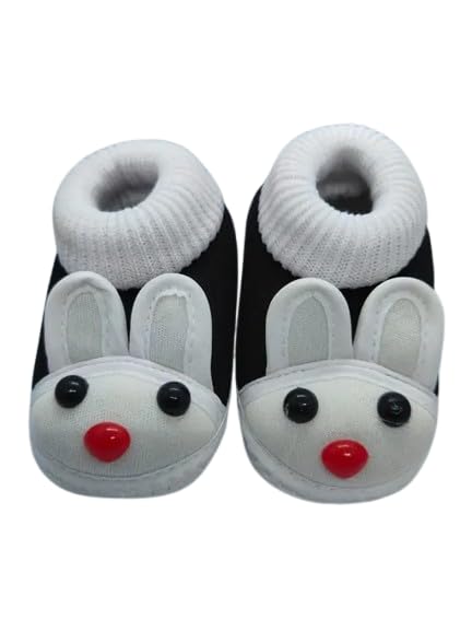 Rabbit Style Baby Booties for Boys and Girls 3-6 Months-image-29