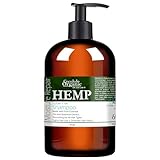 Hemp Shampoo - 16 oz - Volumizing, Ultra Hydrating, Moisturizing, Sulfate and Paraben-Free, Botanical with Hemp Seed Oil, Jojoba, Green Tea for All Hair Types Dry Thinning Brittle - Packaging May Vary