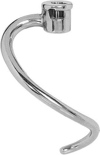 Accesorio de gancho de masa en espiral de acero inoxidable para batidora de pie de ayuda de cocina, tamaño mediano