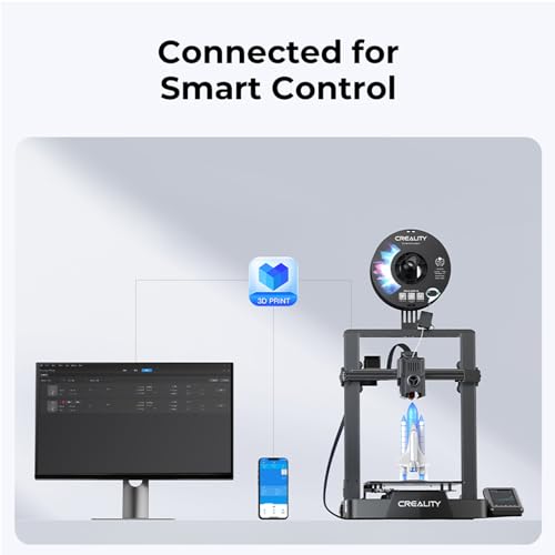 Creality Ender 3 V3 KE 3D Printer,500mm/s MAX High Speed Printing Smart Monitor Control, Auto Calibration,300℃ 60W Hotend, Precise X-axis Linear Rail 220x220x240mm (Economic than K1 Speedy) - Thumbnail 3