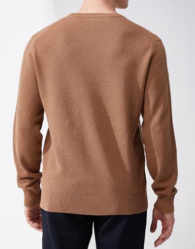 Men's Slim Fit Casual Long Sleeve Crewneck Pullover Sweater2