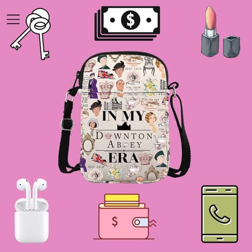 TSOTMO TV Show Inspired Gift Zipper Pouch Crossbody Bag For Fans Lady Feminist Gift3