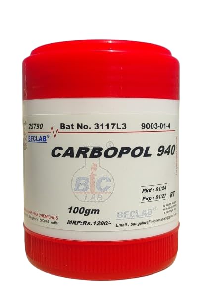 BFC CARBOPOL-940 LR - 100gm, CAS No.9003-01-4