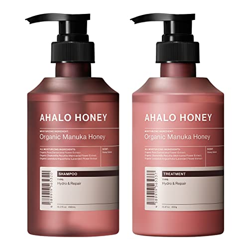 アハロハニー ハイドロ&リペア ジェントル シャンプー ヘアトリートメント セット 各450mLのサムネイル