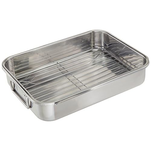 ExcelSteel 591 Roasting Pan, Stainless