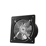 Extractor ultrasilencioso y potente for cocinas, baños de alquiler y ventilación del hogar: elimina humo y olores.,Durabilidad(12 inches)