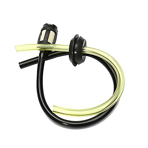 MOTONG Universal Fuel Line Hose Pipe Filter,14.5cm Gas Oil Tube Pipe for Fuel Filters,Petrol Filter Kit,Fuel Hose Pipe Line Replacement Part,for Mower Strimmer Chainsaw Blower.