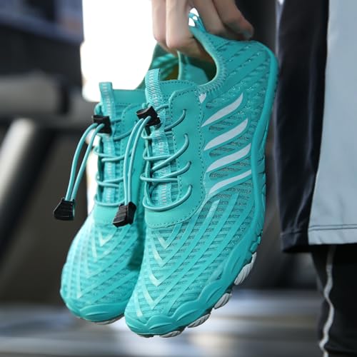 Image of Hike Barefoot Shoes Womens Men,Unisex Barefoot Water Shoes Breathable, Anti-Slip Hiking Footwear for Athletic Wide Toe Shoe Footwear for Hiking, Walking, Running, Yoga, and Water Sports