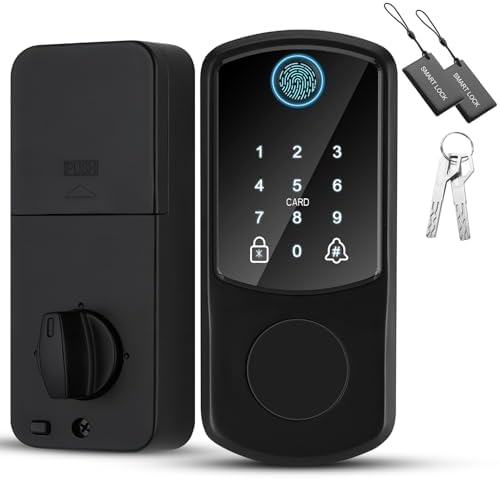 Fechadura inteligente, quatro em um (impressão digital + senha + ...