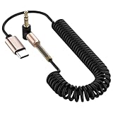 Adaptateur pour écouteurs : compatible usb-c vers jack 3,5 mm, avec prise en charge des appels, du contrôle filaire, du karaoké et de la lecture de musique sans fil. adaptateur pour casque usb-c en voiture