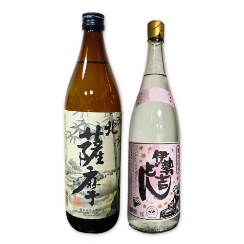 芋焼酎 北薩摩 900ml×1本 伊勢吉どん720ml×1本 計2本 杉元酒店[30日以内に出荷予定(土日祝除く)]鹿児島県 さつま町 芋焼酎 お酒 酒 地酒 焼酎 ギフト 父の日 鹿児島県産 セット 鹿児島
