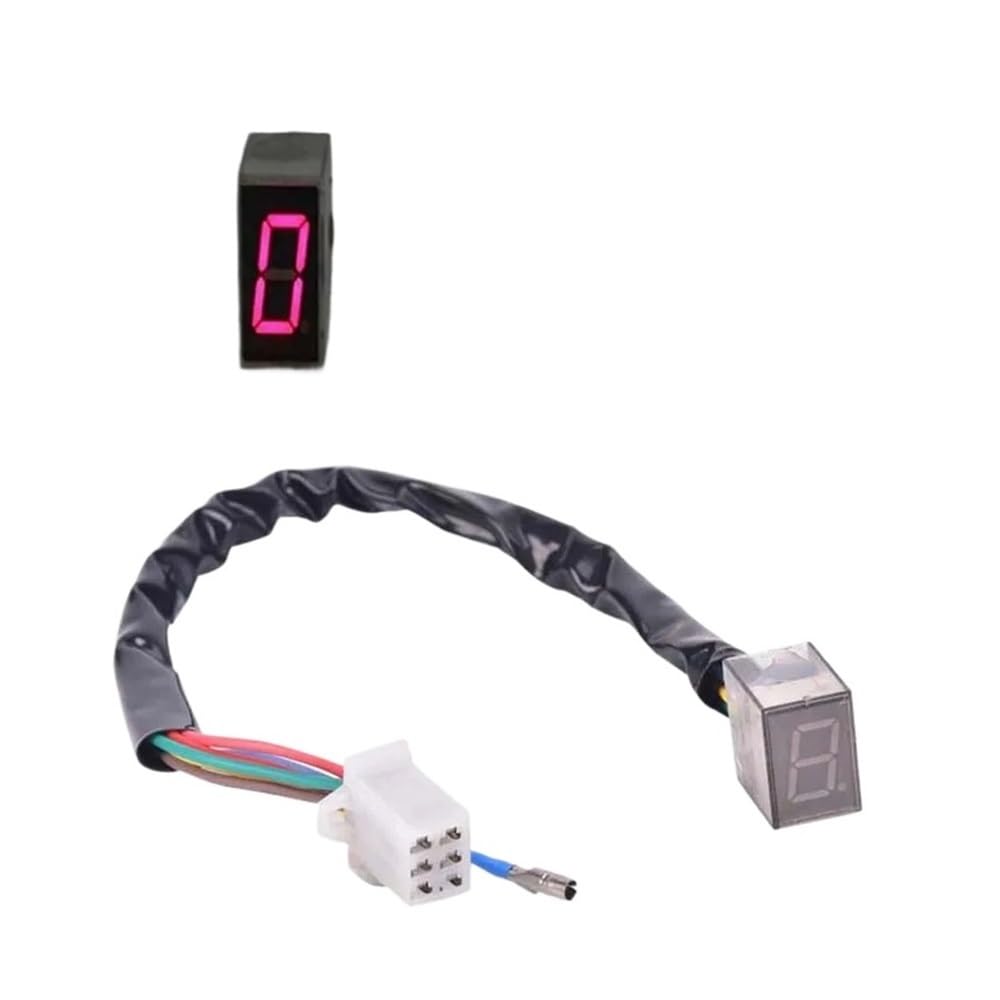 Indicador Digital de Marchas para Motocicleta, 1 Unidad, Universal, 5 Marchas, indicador Digital de Velocidad para Motocicleta, Sensor de Palanca de Cambios para Motocicleta.