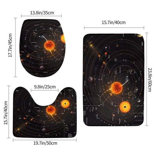 Set de tapis antidérapants pour sécuriser les sols de douche - 3