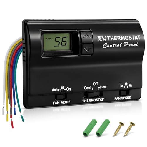 83303862 Digital Thermostat Replacement - Upgrade for Coleman 83303362 8330-336 8330-337 8330-338 8330-339 8330-368 8330-386 RV Heat/Cool T-Stat
