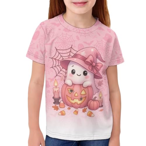 Image of Xhuibop Kids T Shirts for Boys Size 3-16 Girls Short Sleeve Sportswear Active Tops