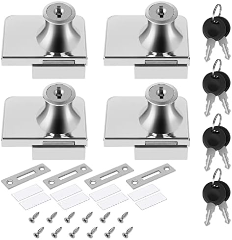 Produktbild von Vitrinenschloss Für Glastüren Bis 12 Mm Glas