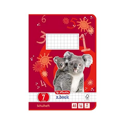 Herlitz Schulheft A5 Lineatur 7 Cover
