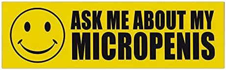 Crazy Novelty Guy Prank Magnet, Ask Me About My Mi