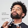 Retro Electric Razors for Men with Beard Trimmer, Rechargeable Mens Gold Foil Shavers, Strong Power (Sliver) (Sliver)