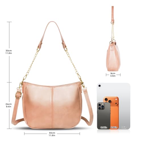Image of Shoulder Bag for Women, Faux Leather Women's Shoulder Handbags, Fashionable Tote Purses for Women