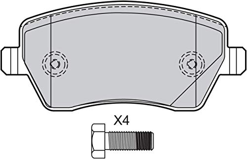 Valeo 601641 Pastiglie Freno - 2