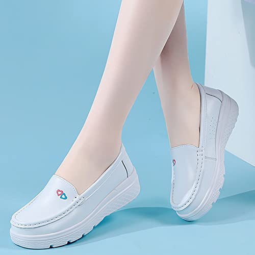 Ortopédico Sapatos de Enfermagem,Confortável Respirável Joanetes Sapatos de Enfermeira para Mulheres